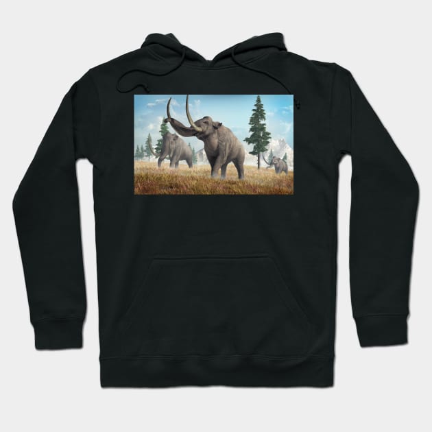 Columbian Mammoths Hoodie by DanielEskridge